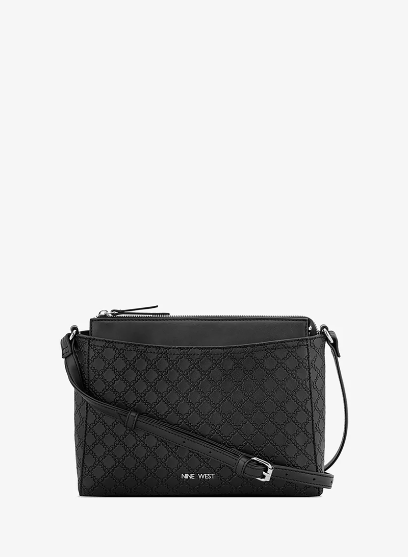 NINE WEST Bowie Mini Top Zip Crossbody